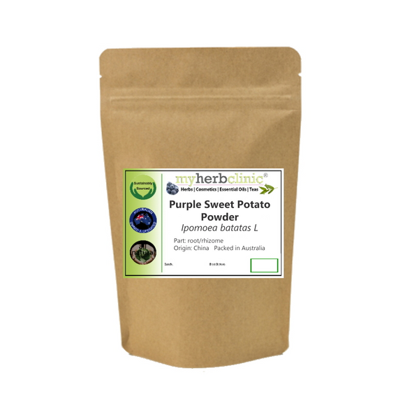 MY HERB CLINIC ® PURPLE SWEET POTATO POWDER - MEDICAL & FOOD GRADE - ANTIOXIDANTS